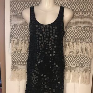 New Year’s Eve little black sparkly dress